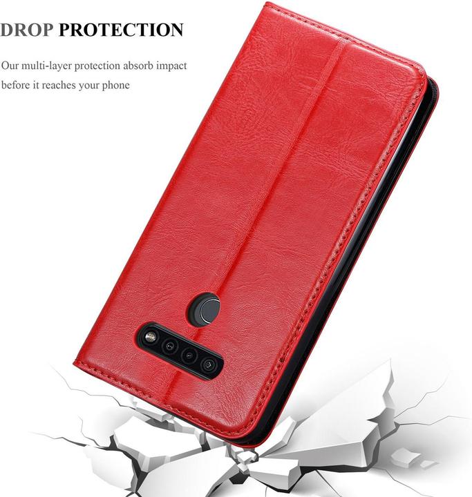 Produktbild Cadorabo Book Invisible Magnet Cover (LG K41s)