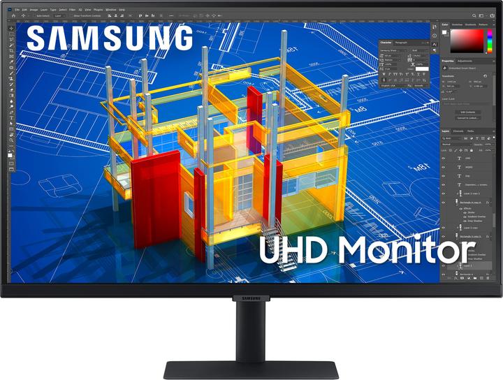 Actual product image Samsung S27A706NWU (3840 x 2160 Pixels, 27")