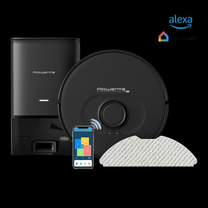 Actual product image Rowenta RR8585CH X-Plorer Series 75 with suction station (Vacuum mopping robot)