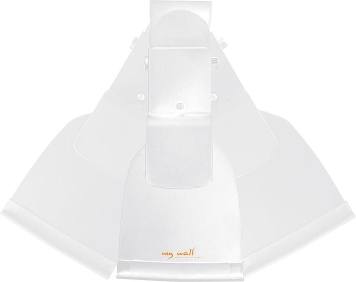 Actual product image myWall 2 wall brackets for SONOS speakers PLAY5 load sideways rotatable (1 pair, Wall installation, Rotatable)