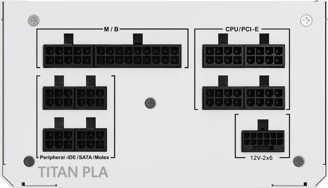 Immagine prodotto Montech Titan PLA 750W - 80 PLUS & Cybenetics Platinum, modular, PCIe 5.1 - 750 Watt (750 W)