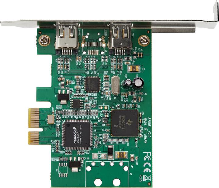 Actual product image StarTech .com 2 Port 1394a FireWire PCI Express Interface Card
