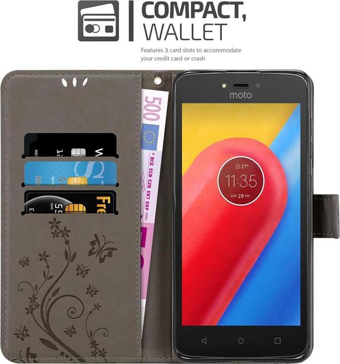 Immagine prodotto Cadorabo Copertina del libro di fiori (Motorola Moto C)