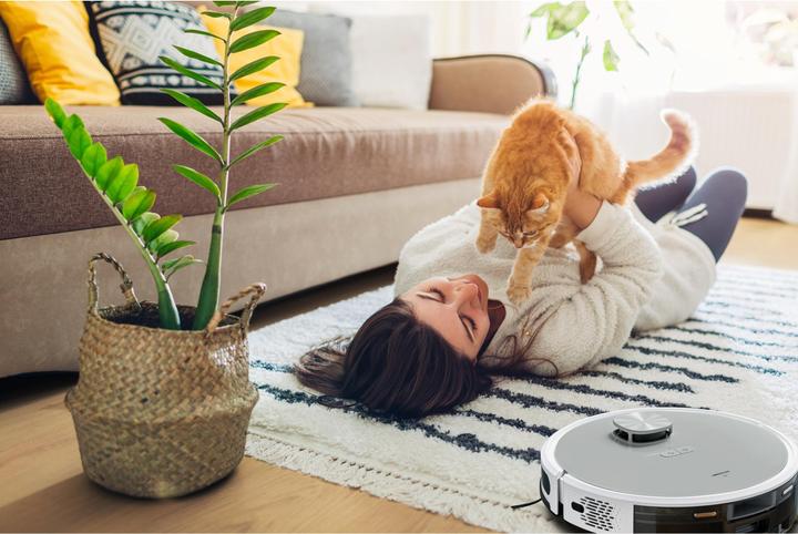 Actual product image Medion MD 11500 X21 vacuum mopping robot with laser suction station (Vacuum mopping robot)