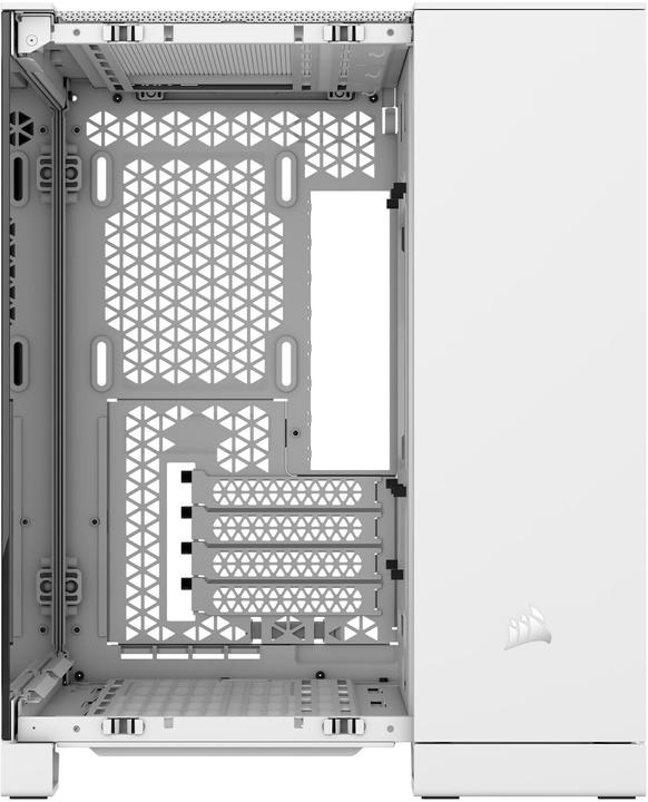 Actual product image Corsair Case iCUE 2500X RGB Midi TG white (mATX)