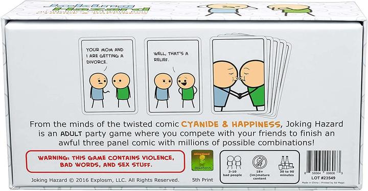 Produktbild Spilbraet Joking Hazard (Englisch, Deutsch, Französisch, Spanisch)