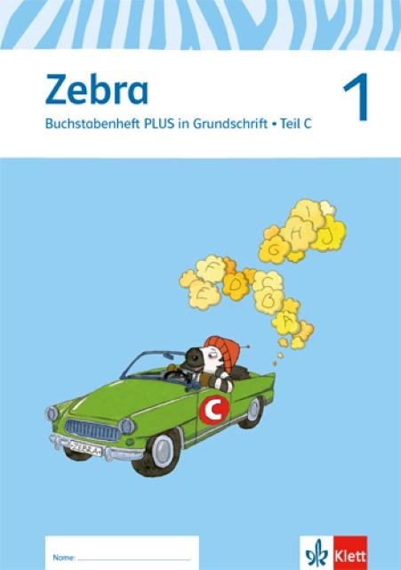 Produktbild Zebra. Neubearbeitung. Buchstabenheft plus in Grundschrift 1. Schuljahr (Deutsch, Ernst Klett Verlag, 2015)