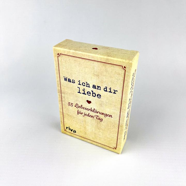 Actual product image Was ich an dir liebe - 55 Liebeserkläru (German, 2022)