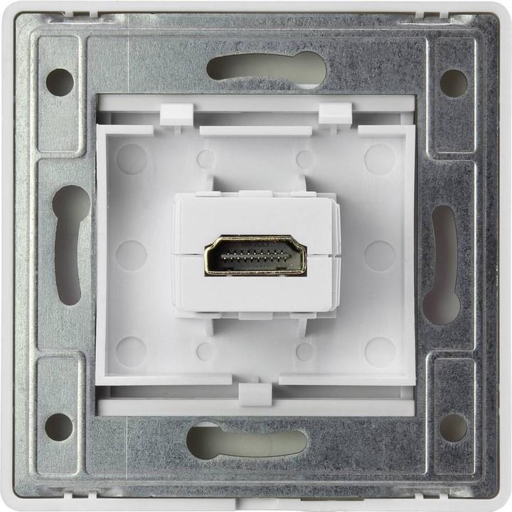 Produktbild Renkforce 1 Port Unterputz HDMI Wandanschlussdose mit Kabel (HDMI)