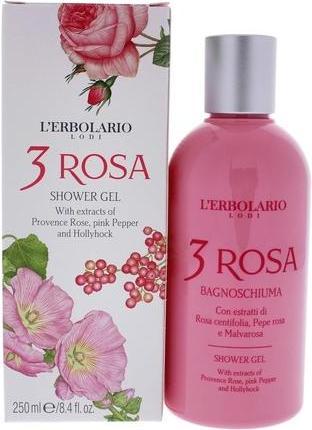 Actual product image L'erbolario 3 Rosa Bagnoschiuma (250 ml, Bath pearls)