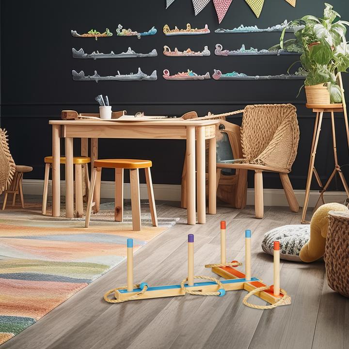 Actual product image Relaxdays Ring toss game