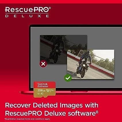 Image du produit SanDisk Extreme UHS-I V30 (256 Go, microSDXC, U3, UHS-I)