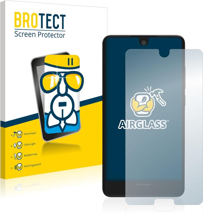 Image du produit BROTECT AirGlass Verre (1 pièce(s), Sharp Aquos C10)