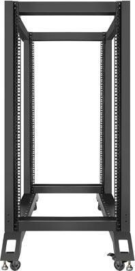 Actual product image Lanberg Open rack 22U black (22 RU, 19 inch rack)