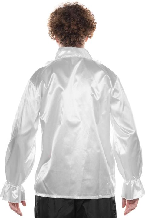 Produktbild Metamorph Satinhemd mit Rüschen weiss (54, 55, 56)
