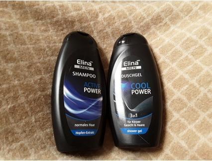 Actual product image Elina Shampoo 300ml for men Active Power (250 ml, Liquid shampoo)