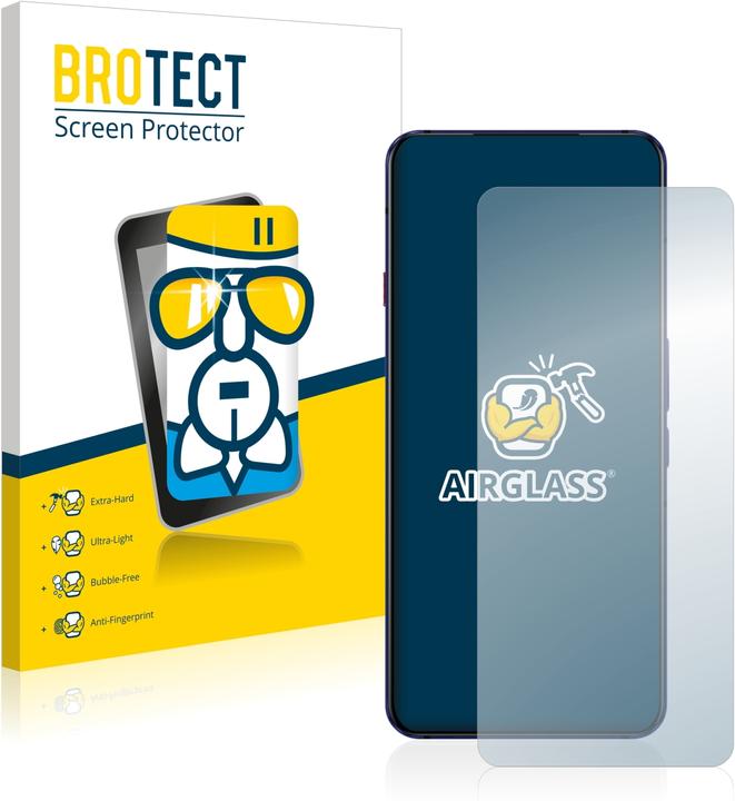 Actual product image BROTECT AirGlass Glass (1 Piece, ZTE Nubia Red Magic 7 Pro)