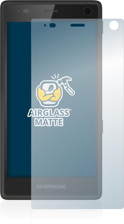 Actual product image BROTECT AirGlass Glass Matte (1 Piece, Fairphone 2)