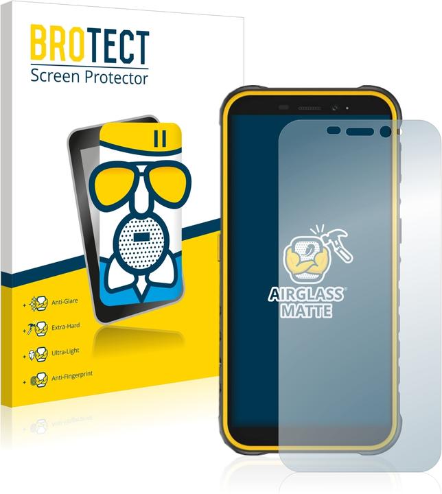 Produktbild BROTECT AirGlass Panzerglasfolie Matt (1 Stück, Ulefone Armor X8)