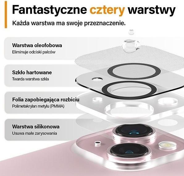 Image du produit PanzerGlass PicturePerfect Camera Lens Protector (1 pièce(s), Apple iPhone 15, Apple iPhone 15 Plus)