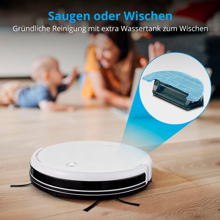 Produktbild Medion S15 SW Robot vacuum cleaner (50070905) (Saugroboter)