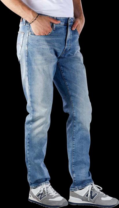 Immagine prodotto G-Star 3301 Straight Tapered Jeans Elto Stretch indigo invecchiato (W30/L34)