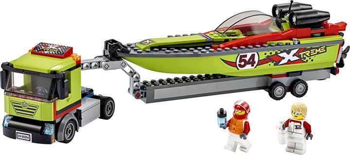 Produktbild LEGO Rennboot-Transporter (60254, LEGO City)