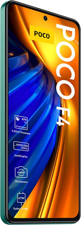 Immagine prodotto Xiaomi Poco F4 (256 GB, Verde nebulosa, 6.67", Doppia SIM, 64 Mpx, 5G)