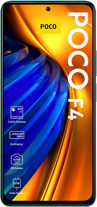Immagine prodotto Xiaomi Poco F4 (256 GB, Verde nebulosa, 6.67", Doppia SIM, 64 Mpx, 5G)