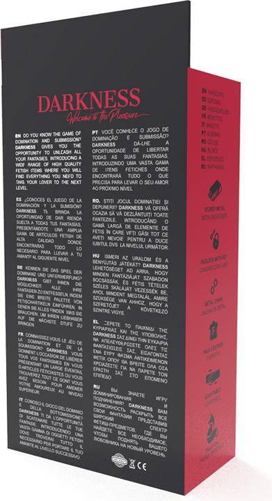 Image du produit Darkness Menottes de cheville doublées avec serrure