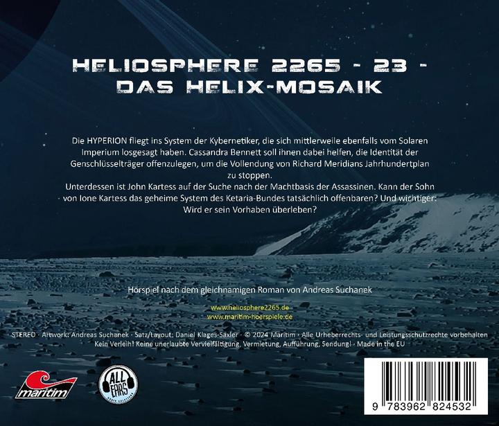 Actual product image Episode 23 - The Helix Mosaic (Heliosphere 2265, German)