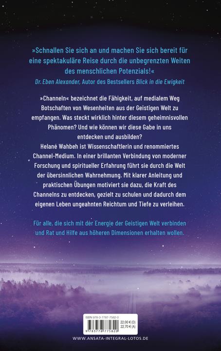 Produktbild Das grosse Buch vom Channeln (Deutsch, Helané Wahbeh, 2022)