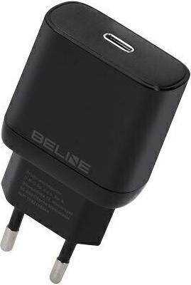 Image du produit Beline Ład. siec. 1x USB-C 25W czarna /black (tête seule) PD 3.0 BLNCB25 (25 W)