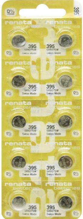 Actual product image Renata Button cells MP-E 395 (10 pcs., 55 mAh)