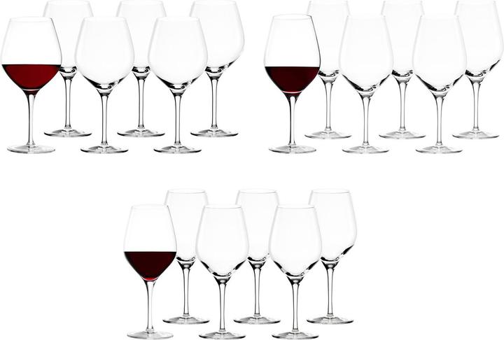 Stölzle Rotwein Gläser Exquisit (64.50 cl, 18 Gläser, Rotweingläser)