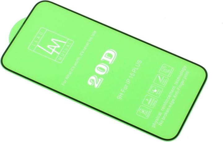 Actual product image MobileParts Armoured glass - iPhone 15 Plus - Standard (1 Piece, Apple iPhone 15 Plus)