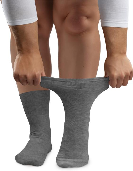 Actual product image Normani 3 pairs of health socks with comfort waistband (pack of 3, 47 - 50)