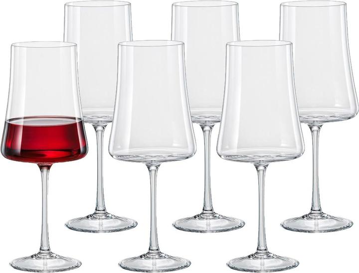 Bohemia Bordeaux goblet XTRA (56 cl, 6 Glasses, Red wine glasses)