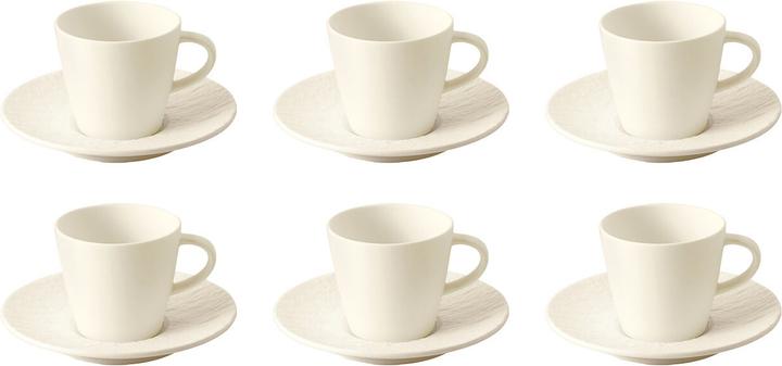 Villeroy & Boch Espresso Set Manufacture Rock (60 ml, 6 x)