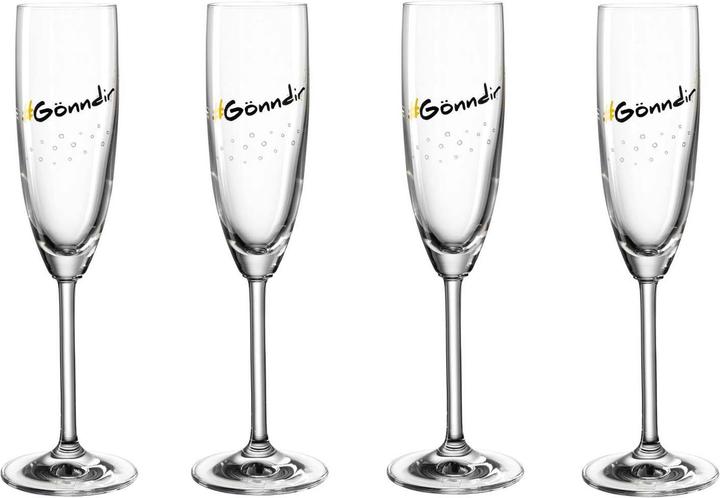 Produktbild Leonardo Sektgläser PRESENTE (20 cl, 4 Gläser, Sektgläser)