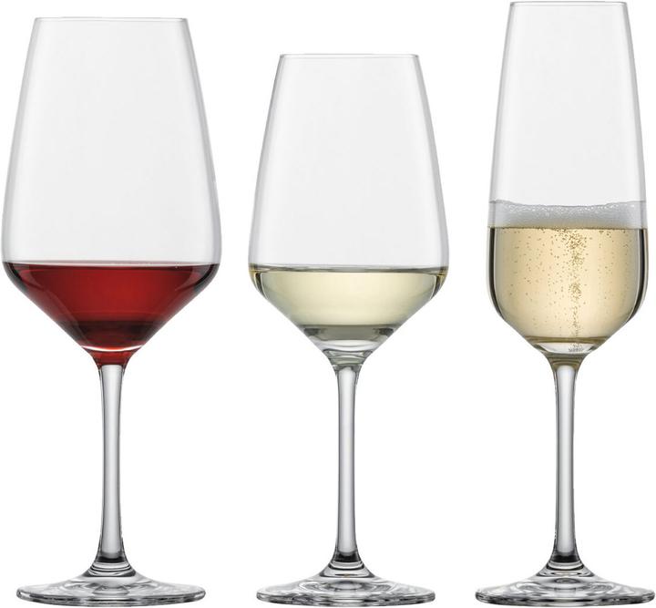 Schott Zwiesel Taste (49.70 cl, 18 Gläser, Weissweingläser, Sektgläser, Rotweingläser)