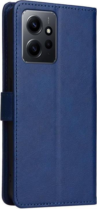 Produktbild Cover-Discount Xiaomi Redmi Note 12 4G - Leder Etui Hülle blau (Xiaomi Redmi Note 12)