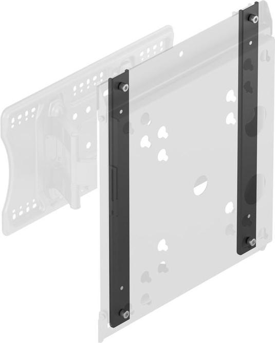 Actual product image Multibrackets Vesa wall mount flip adapter 400, black (Mounting- / Adapterplates)