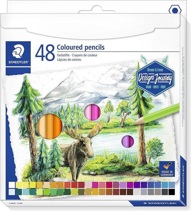 Actual product image Staedtler Coloured pencil (48 colours, 48 x)
