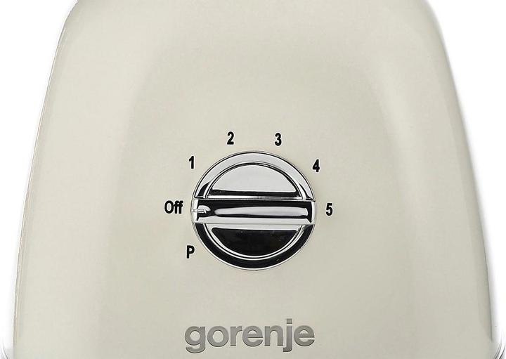 Actual product image Gorenje Blender B800RL Tabletop, 800 W, Jar material Glass, Jar capacity 1.8 L, Ice crushing, brownish yello (800 W)