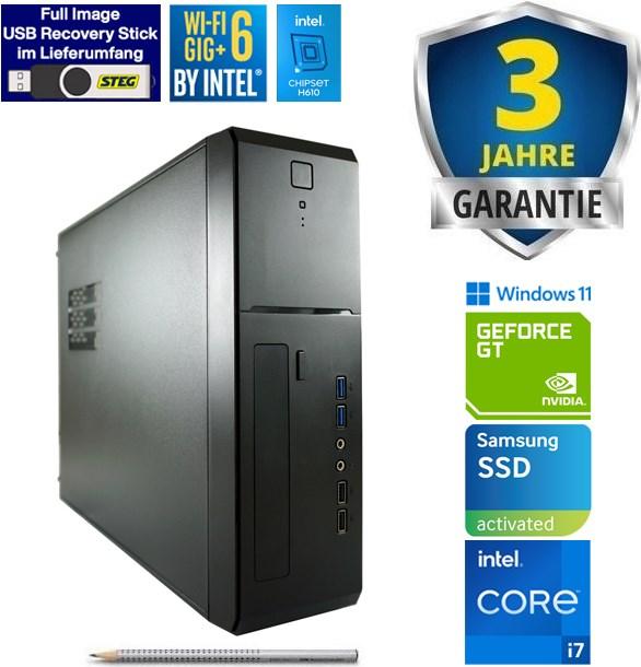 Actual product image STEG PC Professional 70 VI (CH, i7, 16GB, 1TB SSD, Nvidia GT 1030, W11P) (Intel Core i7-12700, 16 GB, 1000 GB, GeForce GT 1030)