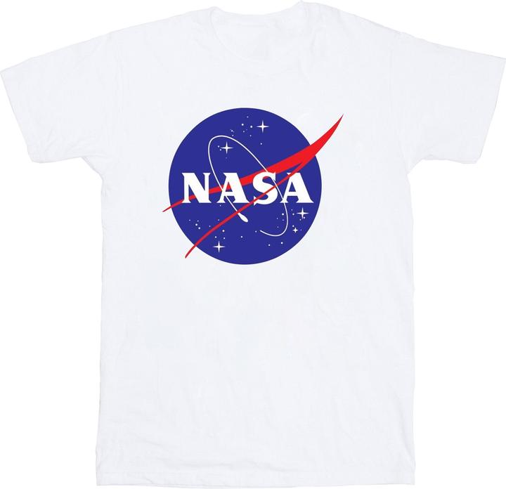 Nasa Girls Insignia Logo Cotton T-Shirt
