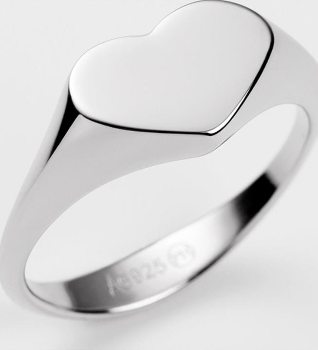 Produktbild Paul Hewitt Damenring Heart (50, 925 Silber)