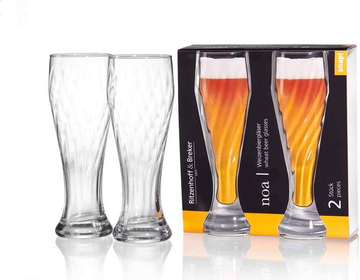 Actual product image Ritzenhoff & Breker Wheat Beer Glasses Noa (0.66 l, 2 x)