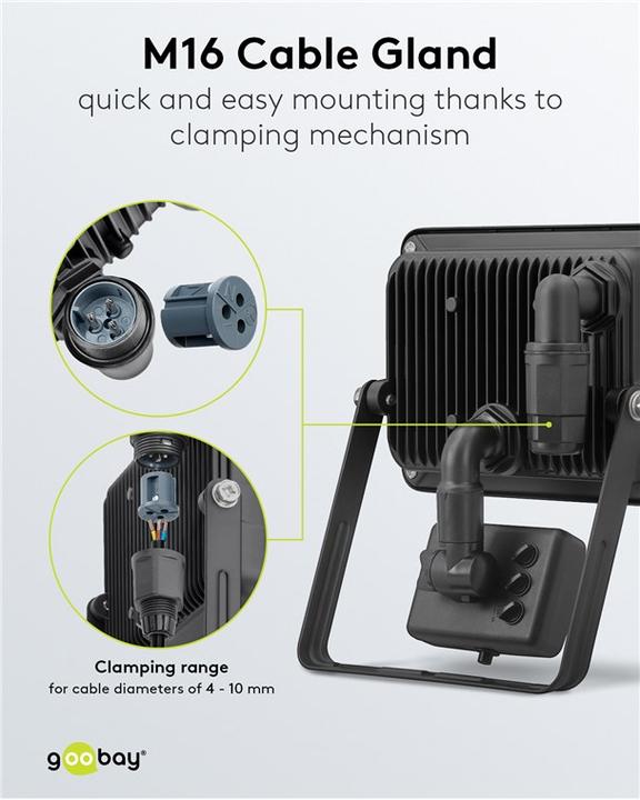 Image du produit Goobay Projecteurs d'extérieur (2550 lm)